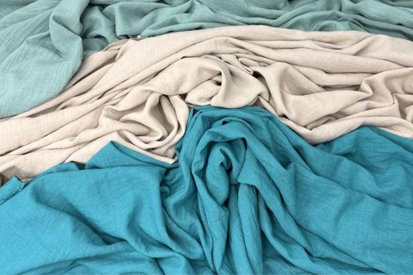 Плательная ткань Аделина жатка Полынь